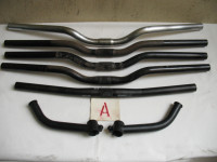 ASSORTED MTB-HYBRID-and-ROAD BIKE PARTS.