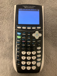 TI-84 Plus C Silver Edition Calculator 