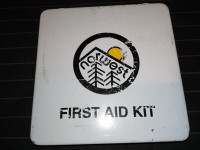 Vintage NorWest First Aid Kit with Metal Case