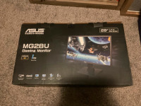Asus 28” 4k Gaming monitor. Great buy! - $200.00 obo