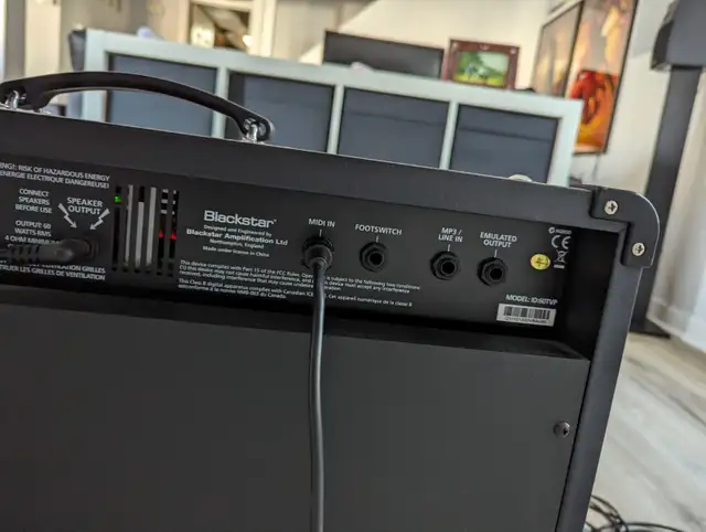 Blackstar ID:60TVP 60W Modeling Amp + Rocktron MIDI Footswitch b in Amps & Pedals in Ottawa - Image 4