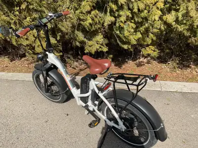 Rad power folding step thru ebike, View more