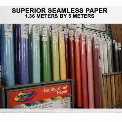 NEW! Superior Seamless background paper for photographers. Videographers, crafters and designers. Th...