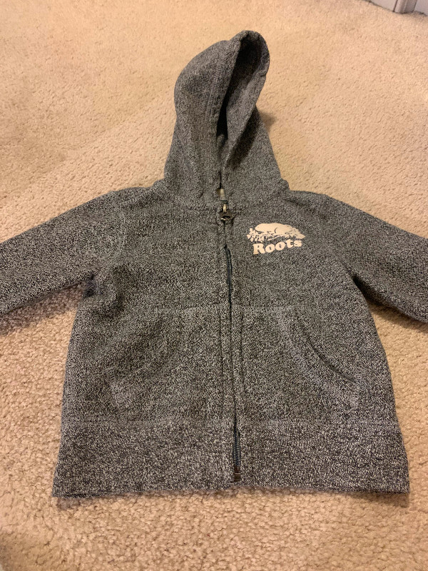 Baby roots zipper hoodie in Clothing - 6-9 Months in Kitchener / Waterloo