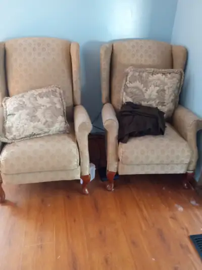 Free couch and chairs, View more