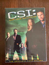 CSI Fifth Season - DVD series EUC!