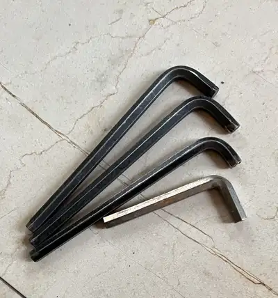 4pcs 3/8”(0.375cm) Allen Key, View more