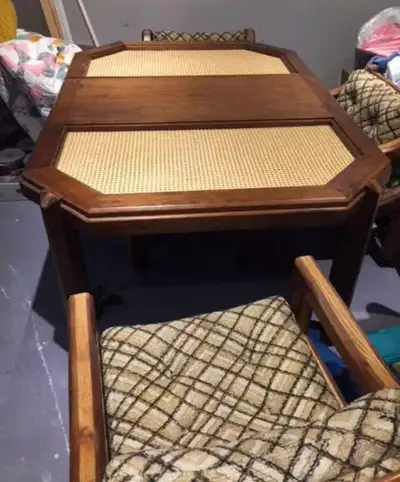 Vintage Game/dining Table and chairs set, View more