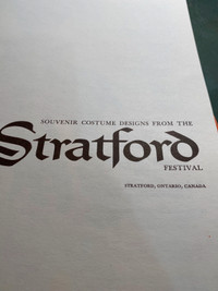 Stratford Festival Canada Souvenir Costume Sketches 22 Prints Th