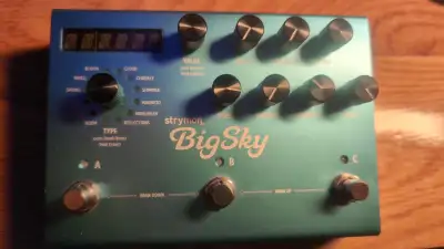 Strymon BigSky Reverb Pedal — Used, Non-Smoker, Excellent Condition Selling my Strymon BigSky v1 rev...