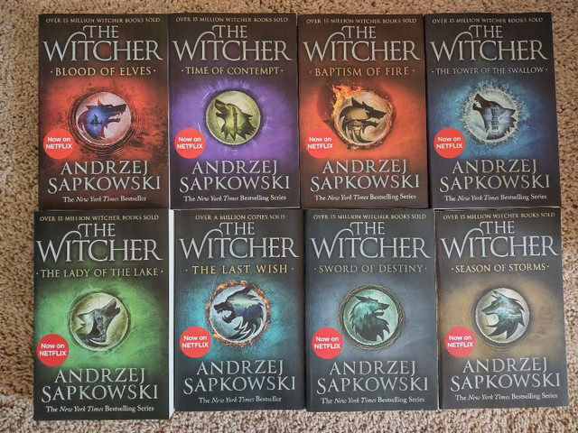 The Witcher Boxed Set of paperback books in Fiction in Winnipeg - Image 4