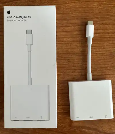Apple USB-C to Digital AV Adapter, View more