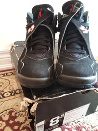 Air Jordans Retro 8 and 12. Size 8.5