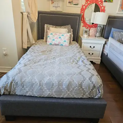 Twin sized bed, View more
