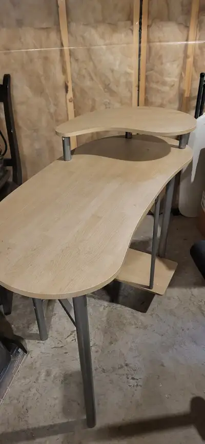 Computer desk. Some minor flaws. But in good shape.
