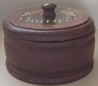 Vintage/Antique Wooden Butter Dish