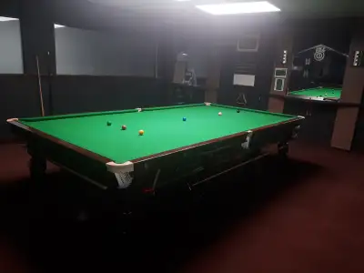 We buy and sell snooker tables, View more