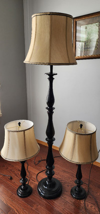 3 lamps for sale