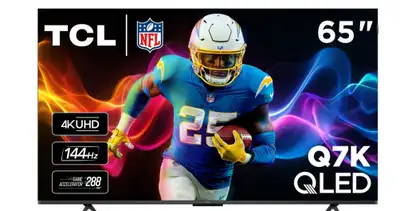 TCL 65 inch with swivel arm, View more