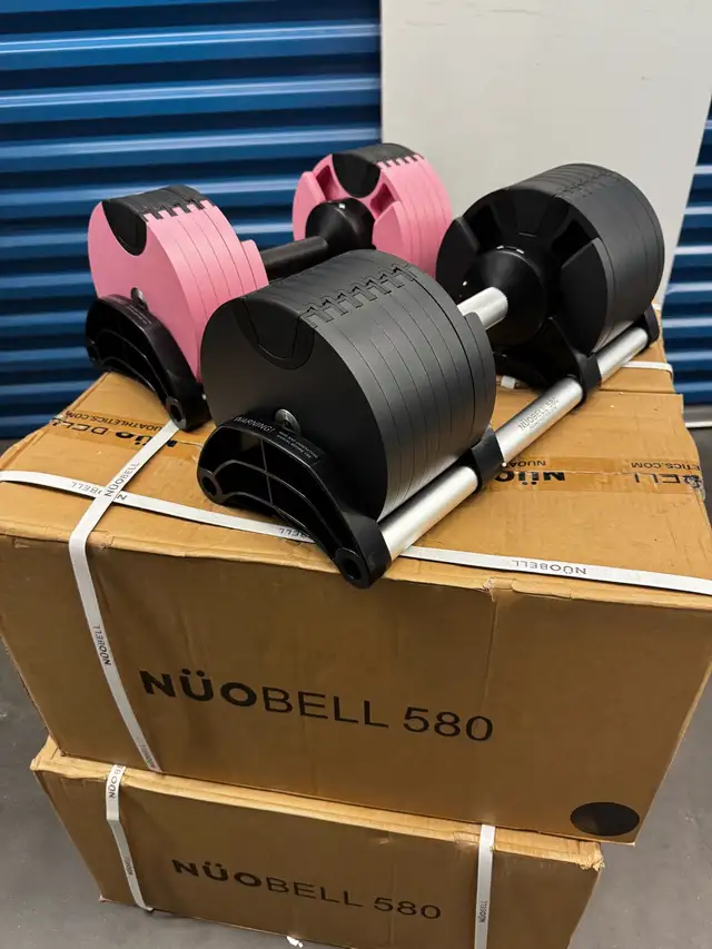 CLEARANCE AUTHENTIC NUOBELL ADJUSTABLE DUMBBELLS64247150352899120