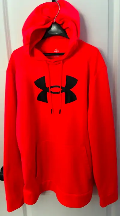 UA HUNTER ORANGE HOODIE (L), View more