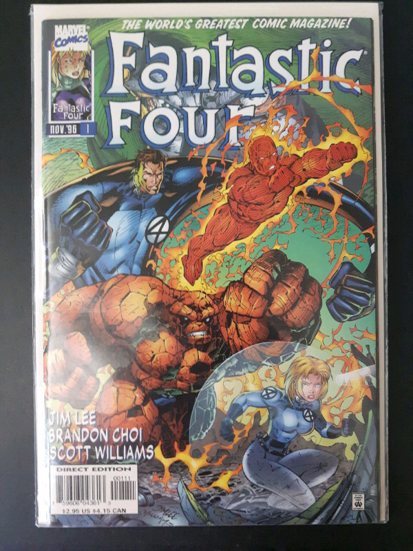 Comic Book Lot (3)-Fantastic Four in Arts & Collectibles in Vernon - Image 3