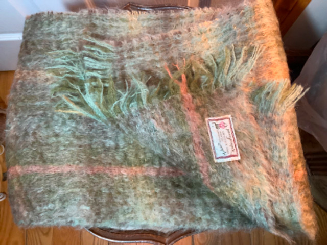 Mohair & Wool Fringed Scarf by Andrew Stewart of Scotland in Women's - Other in Belleville