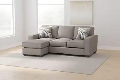 Brand New Greaves Stone Sofa Chaise on Sale for $1019 Matching Arm Chair and Ottoman also on Sale Co...