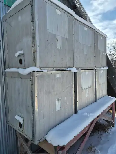 These Utilidoor boxes are in used condition and ready for your projects. Perfect for storage, transp...