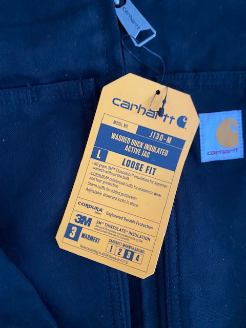 Brand New Men's Carhartt Insulated Active Jacket J130 - Size LG in Men's in London - Image 5