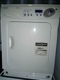 24” Samsung electric dryer 100% working 30  days warranty