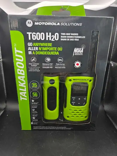 MOTOROLA T600 H20 TWO-WAY RADIOS, View more