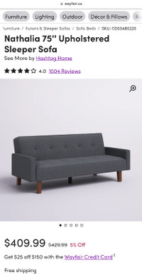 Wayfair Couch/Futon