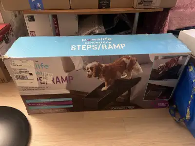 Pawslife Convertible Dog Cat Steps Ramp, View more