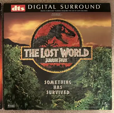 The Lost World - Jurassic Park 2 - DTS LaserDisc , View more