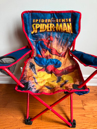 Chaise De Camping Pliable/Foldable Camp Chair–Spiderman (enfant)
