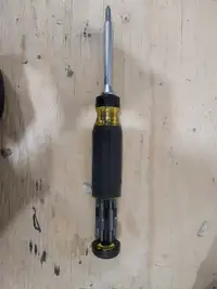 Klien tool screwdriver , ratcheting, multibit holder brand new