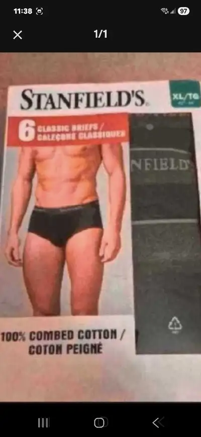 Stanfield's Briefs, View more