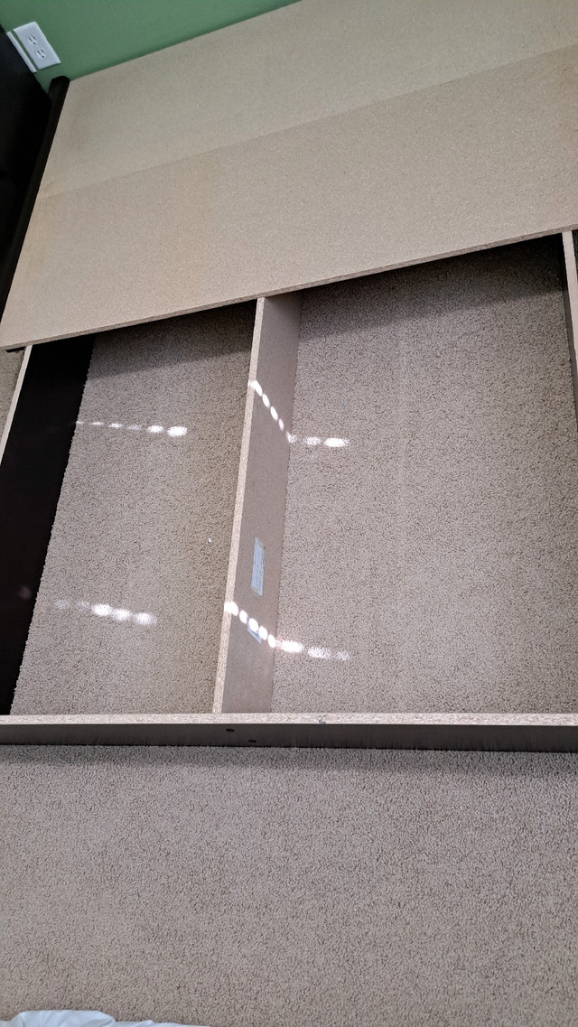 Free Double Bed frame with storage space Beds & Mattresses Calgary Kijiji