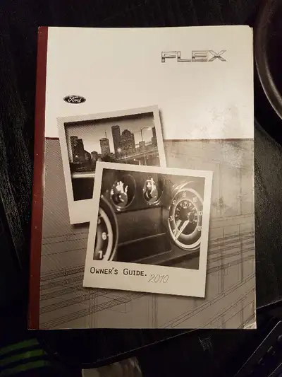 2010 Ford Flex owners manual. $10