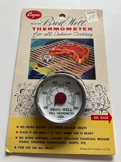 Vintage Grill Thermometer , View more