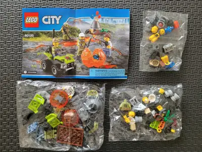 LEGO CITY 60120: Volcano Starter Set, Factory Sealed Bags NO BOX, View more