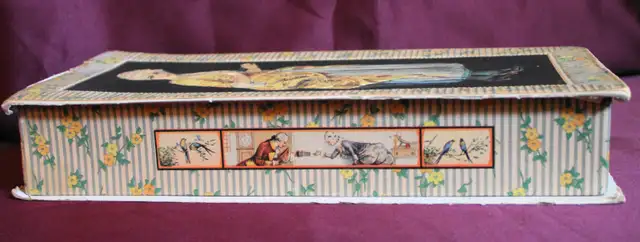 Vintage Cardboard Candy Box in Arts & Collectibles in Winnipeg - Image 4