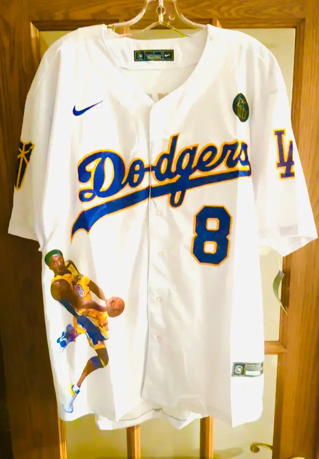 Kobe Bryant LA Dodgers Jersey Custom (New)63023586418945121