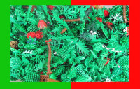 LEGO verdure arbre arbuste plante fleur BRIQUES TOYS JOUETS Qc