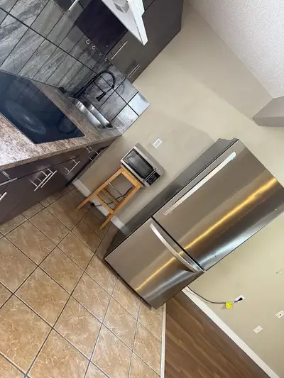 2 Bedroom Basement Suite Evanspark NW Calgary) Available October 1, 2025 2 bedrooms 3 large windows...