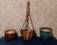Hanging Ceramic pottery vases