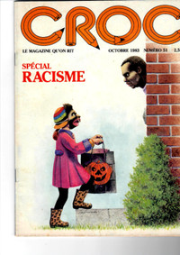 CROC LE MAGAZINE QU'ON RIT # 51 1983 SPÉCIAL RACISME COMME NEUF