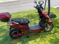 DAYMAK electric bike like new condition ,3 speeds 