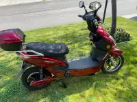 DAYMAK electric bike like new condition ,3 speeds 